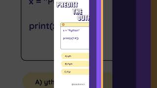 Predict The Output - Python #5