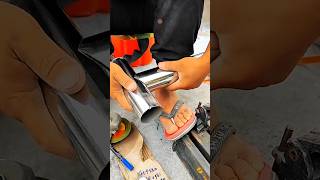 SS pipe fittings good tips #shortvideo #stickwelding #automobile