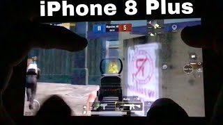 iPhone 8 Plus handcam gameplay in 2021 | iPhone 8 Plus four Finger claw | Best controls for iPhone |