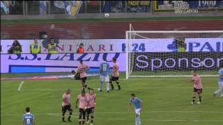 LAZIO PALERMO 3-0 SINTESI - 02/09/12