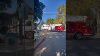 Sacramento Fire Dept Responding to Working Apartment Fire