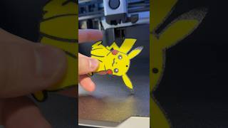 Who's That Pokémon?! It's PIKACHU! Another Great Print Off of the X1Carbon. #3dprinting #pokemon