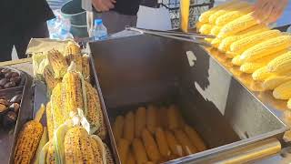 Satisfying Sweetcorn #viral #trending #streetvendor  #turkey