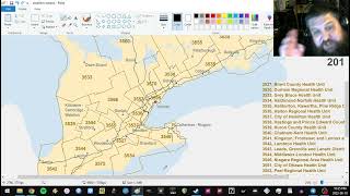 Drunk Travis draws the entire Ontario 400-Series Highway Series