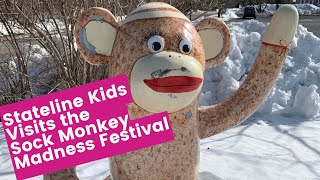 Sock Monkey Madness Festival in Rockford, Illinois