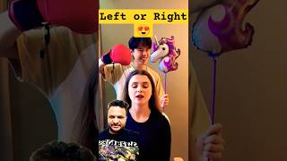 Left or right challenge #shorts #challenge #pandafamily #funny #couple #comedy #prank