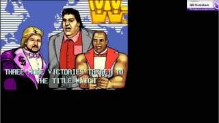 WWF Superstars Arcade Game Savage vs Duggan