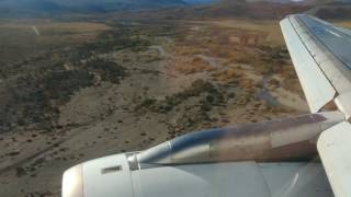 Aterrizaje en Bariloche