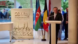 Vaqif Sadıqov's opening speech at the reception dedicated to Independence Day of Azerbaijan