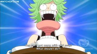 One piece Cold seaweed soup funny wtf