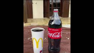 McDonalds cola vs Original Cola 🙂