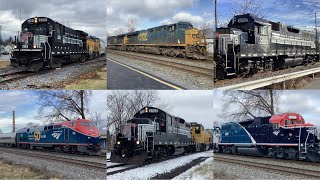 [HD 4K] The Final December 2023 Monthly Railfanning in New York State #subscribe