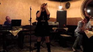 Andrea Hoffmann performing "The One" at KTL-Radio anniversary