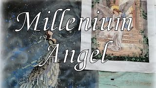 111. Вышивка крестом. Millenium Angel от Dimensions 03870. Амишоп. Ангел тысячелетия