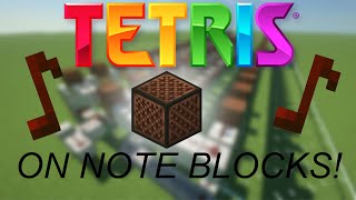 TETRIS on NOTE BLOCKS!!