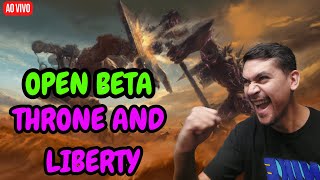 LIVE ON -  OPEN BETA THRONE AND LIBERTY STAFF/WAND - DIA 1