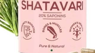 Shatavari capsule with Saponins good for woman's health