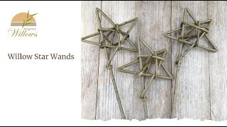 How to weave a Willow Star Wand