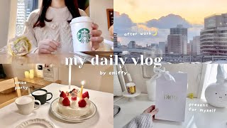 my cozy and happily days in my life｜reward myself🥂 recent purchases, cooking, baking, vlogmas🎄