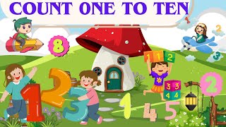 Learning count one to ten#kidslearning #countnumbers #one