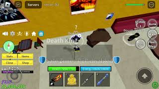 Day 4 of trying to get A Mammoth or Sound Fruit From Death King | Blox Fruit Update 21 (Ghost)