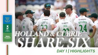 HIGHLIGHTS | Holland & Currie Share Six On Opening Day 🤝