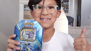 Opening pokemon cards