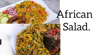 Nigerian African Salad  (ABACHA) #abacha #recommended #youtube