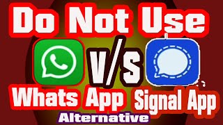 How to use signal app || Whatsapp Alternative 2020 || Signal Messenger App