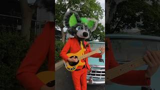 Furry SLAPS A Funky Bass Solo! #furries #fursuiters #bass #davie504 #cosplay #basssolo #costume