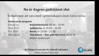 Gudstjänst 20241103