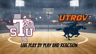 🏀🏀TEXAS SOUTHERN vs.  UT RIO GRANDE GAME LIVE REACTION SHOW. @hoopjargon