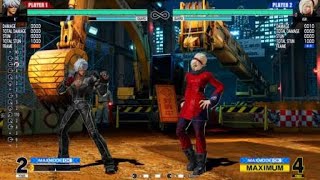 THE KING OF FIGHTERS XV training  mode bug?