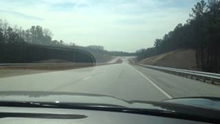 Alan driving Steve's vette on highway v8muscle.net build