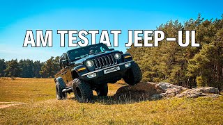 Am testat Jeep-ul: Suspensia, anvelopele și jantele noi au comportat excelent! #offroad #tire #wheel