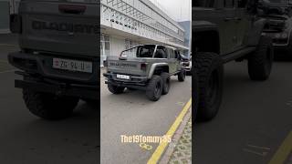 Jeep Gladiator 6x6, Bugatti Veyron SS, Pagani Huayra at Luxury Custom Switzerland #shorts