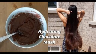 Hydrating Chocolate Mask for Healthy Hair ✨