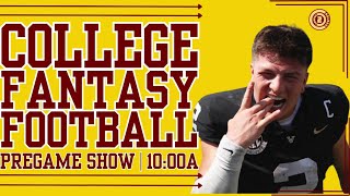 College Fantasy Football Pregame Show | Week 9 | October 26, 2024