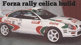 Rally celica build and drive