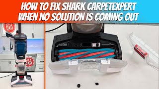 How to Fix Shark StainStriker CarpetExpert Upright Cleaner EX201 When No Solution is Coming Out