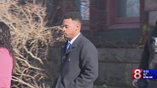 New London police officer appears in court after domestic violence charges