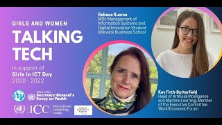 Girls and Women Talking Tech Interview 77 - Kay Firth-Butterfield and Rebeca Kusma