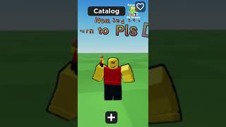 How to change your avatar in Pls Donate! #roblox #robloxedits #plsdonateroblox #tutorial