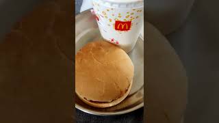 McAloo tikki Burger | India ka favourite Burger | #shorts #food #mcdonalds