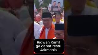 Ridwan Kamil ga dapat simpati Jakmania