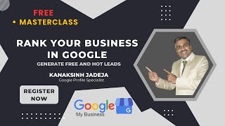 Google My Business FREE Masterclass (Link In Description)