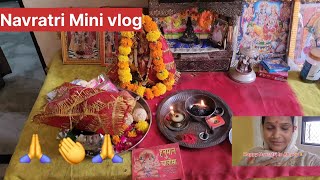 Navratri mini vlog /Happy Navratri to All of you /Jai Mata di🌹👏🙏🙏