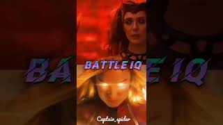 Scarlet witch vs Captain Marvel