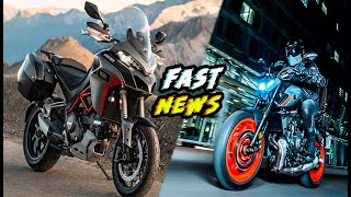 DETALLES OFICIALES DE LA DUCATI MULTIESTRADA V4 (2021) // YAMAHA MT-07 (2021) DATOS OFICIALES