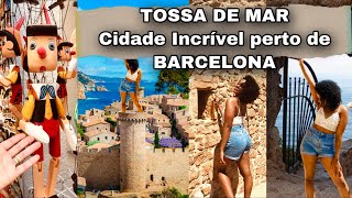 Vlog- Tossa de Mar, cidade charmosa perto de Barcelona